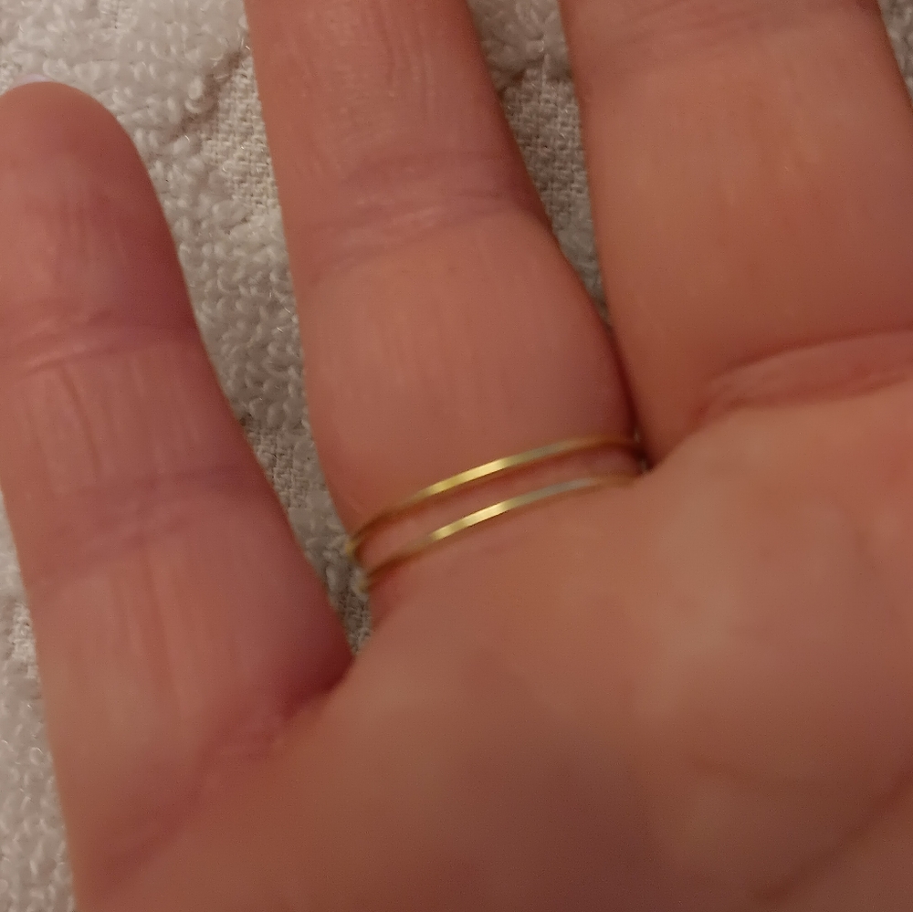 Jade & Copper Adjustable Ring - Picture 3 of 3